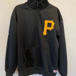 Black and Gold Pullover Jacket